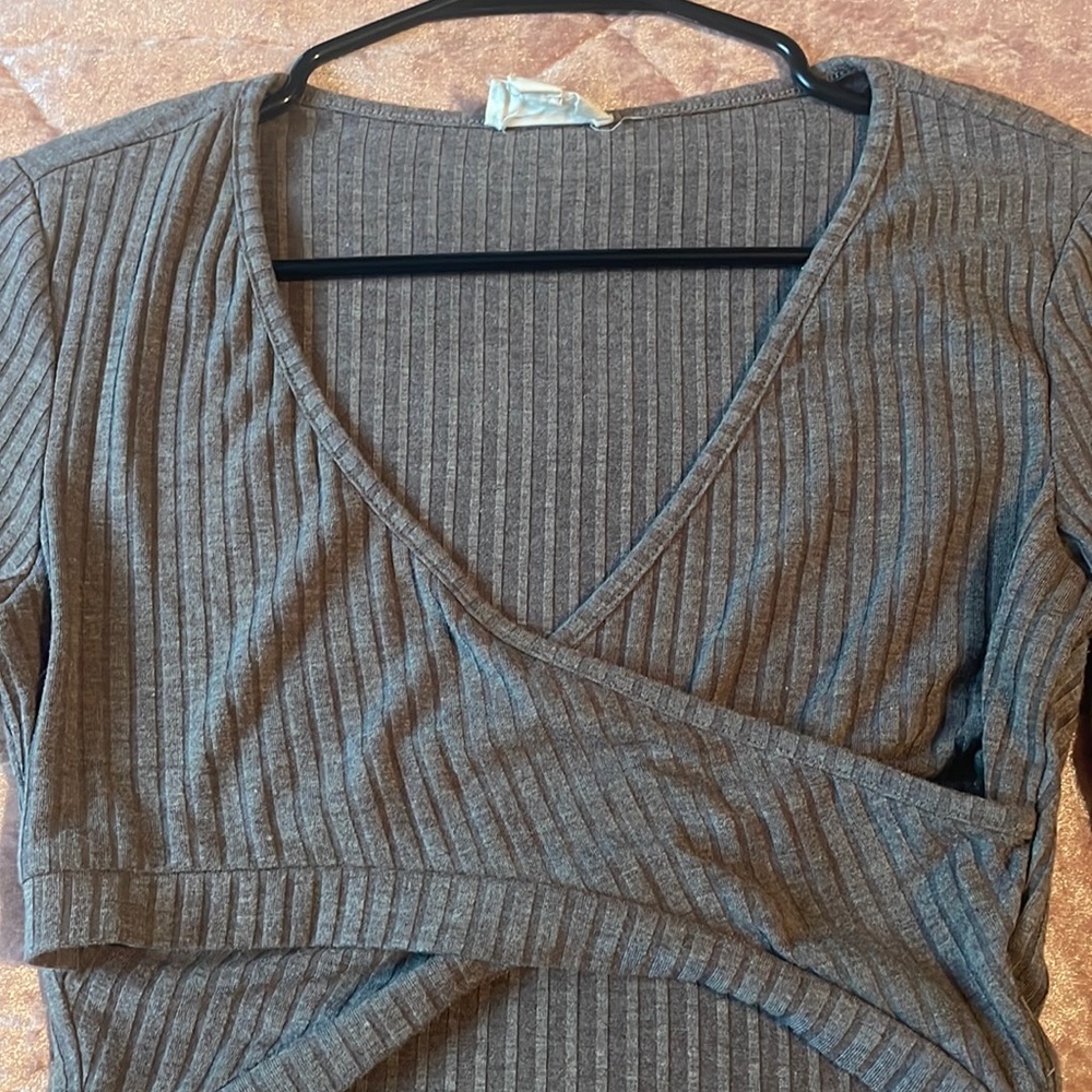 Ribbed long sleeve